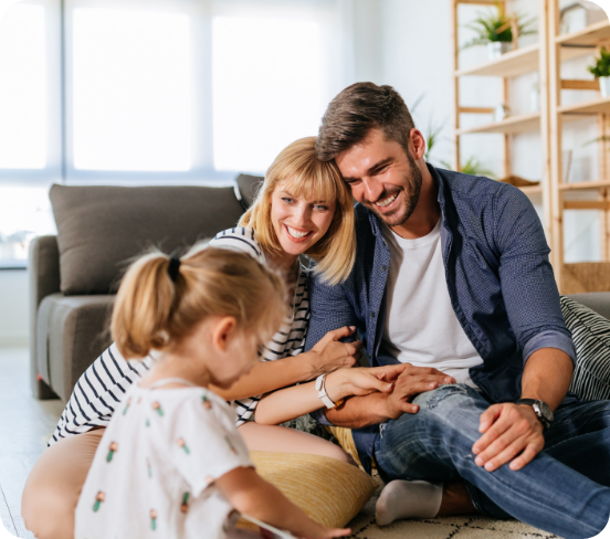 Father,Mother and Kid